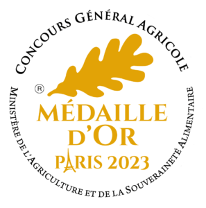 logo medaille or huitre poulette salon agriculture 2023